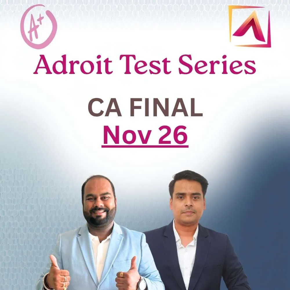CA Final Test Series - November 26 