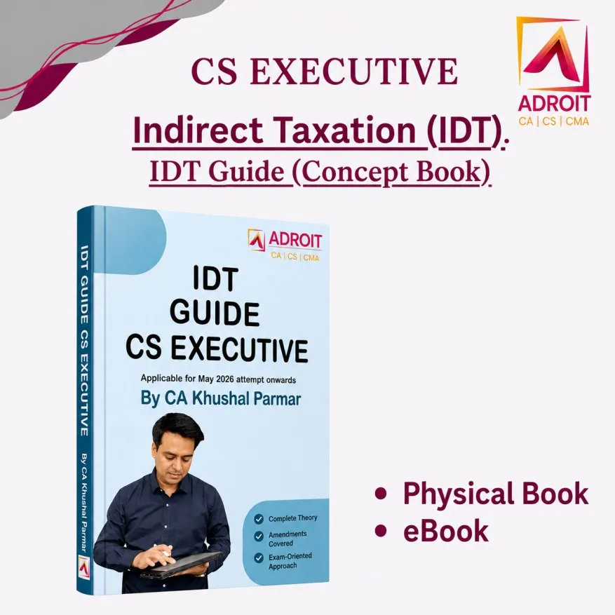 CS Executive IDT Guide (Concept Book)